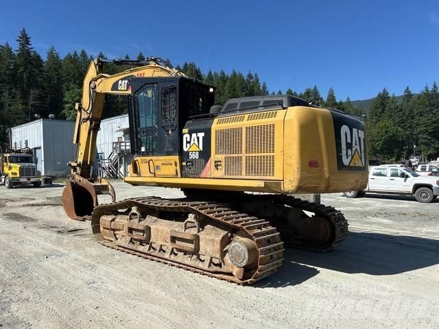 CAT 568 Kāpurķēžu ekskavatori
