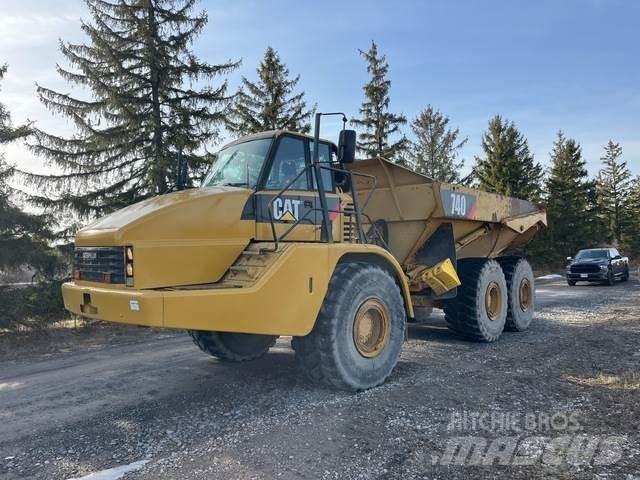 CAT 740 Artikulētie pašizgāzēji