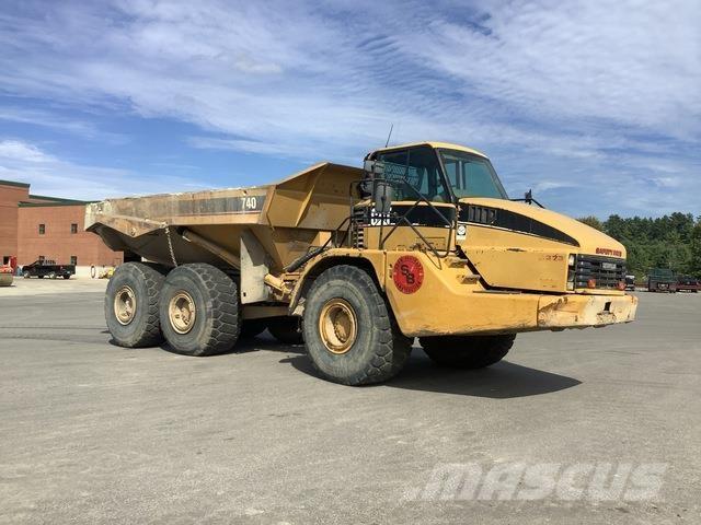 CAT 740 Artikulētie pašizgāzēji