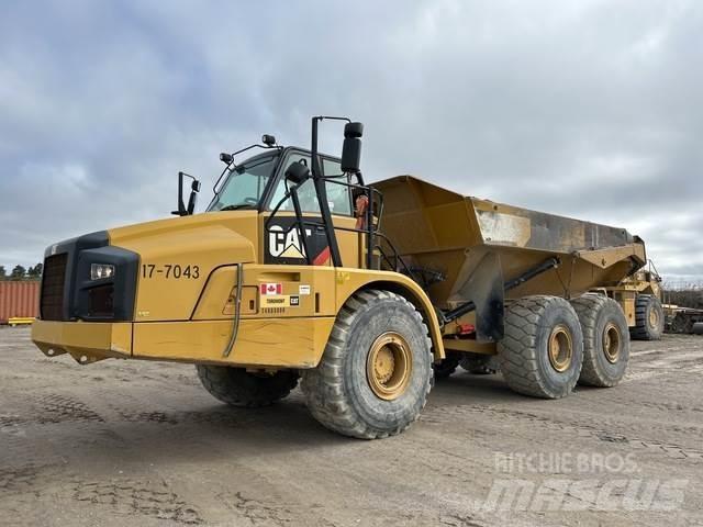 CAT 740B Artikulētie pašizgāzēji