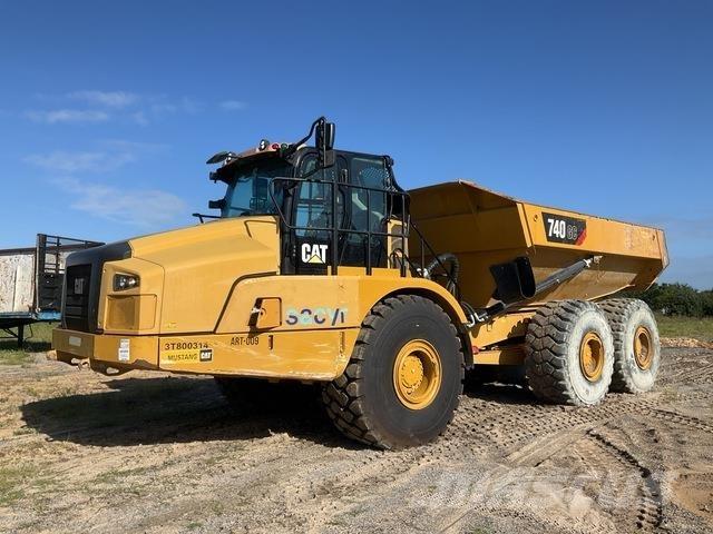 CAT 740GC Artikulētie pašizgāzēji