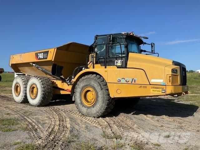CAT 740GC Artikulētie pašizgāzēji