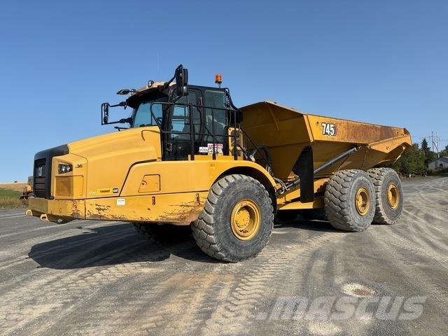 CAT 745 Artikulētie pašizgāzēji