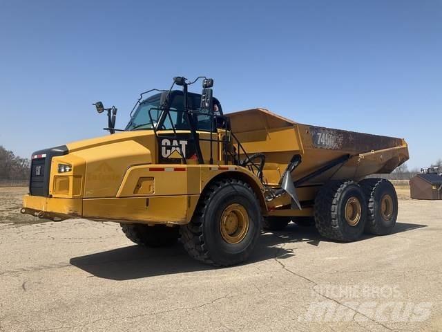 CAT 745C Artikulētie pašizgāzēji