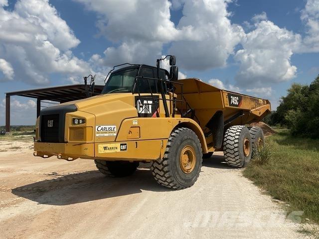 CAT 745C Artikulētie pašizgāzēji