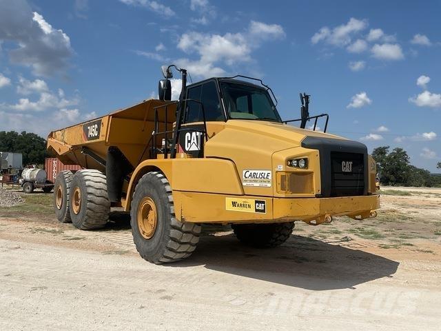 CAT 745C Artikulētie pašizgāzēji
