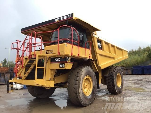 CAT 775D Artikulētie pašizgāzēji