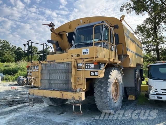 CAT 775D Artikulētie pašizgāzēji