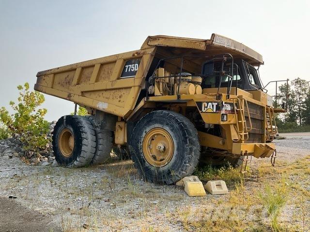 CAT 775D Artikulētie pašizgāzēji