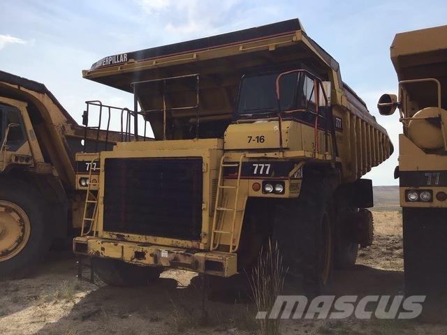 CAT 777 Artikulētie pašizgāzēji
