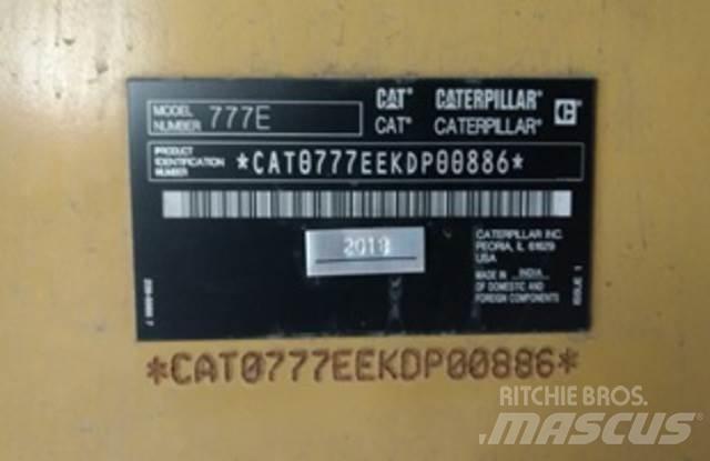 CAT 777E Artikulētie pašizgāzēji