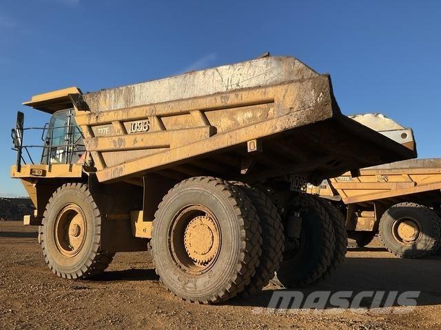 CAT 777F Artikulētie pašizgāzēji