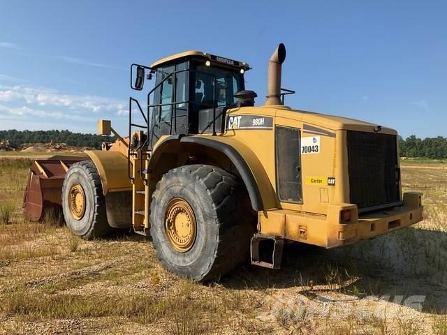 CAT 980H Iekrāvēji uz riteņiem