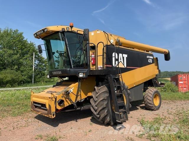 CAT Lexion 470 Ražas novākšanas kombaini