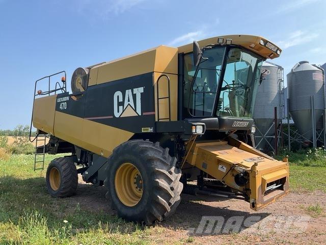 CAT Lexion 470 Ražas novākšanas kombaini