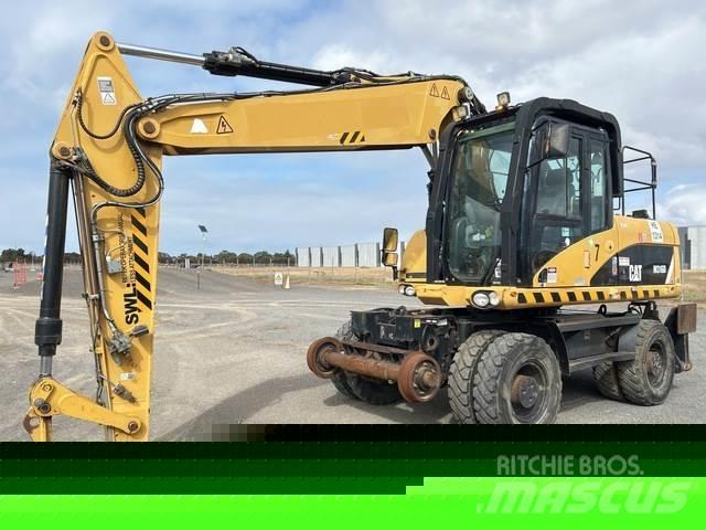 CAT M316D Ekskavatori uz riteņiem