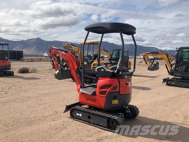 CFG QK20R Kāpurķēžu ekskavatori