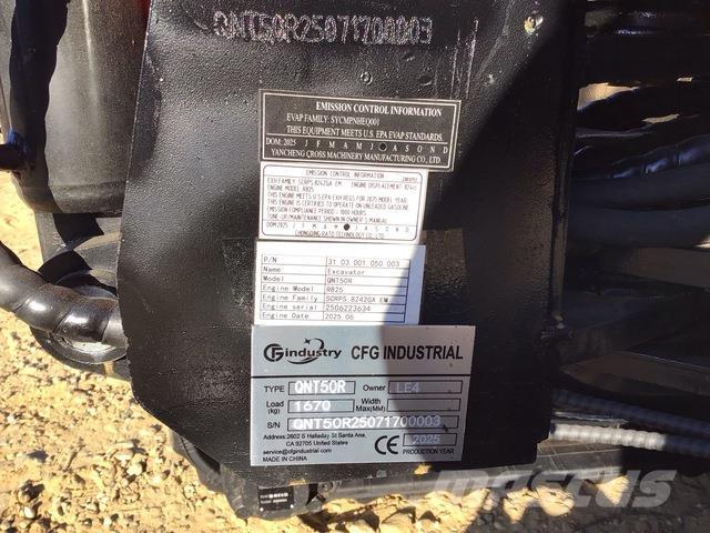 CFG QNT50R Kāpurķēžu ekskavatori