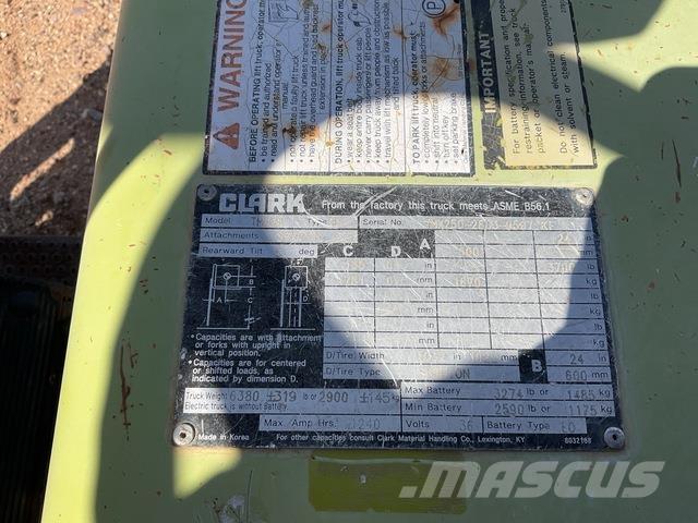 Clark TMX20 Elektriskie iekrāvēji