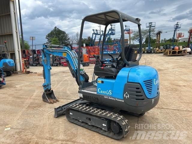  Cratos CMX18 Kāpurķēžu ekskavatori