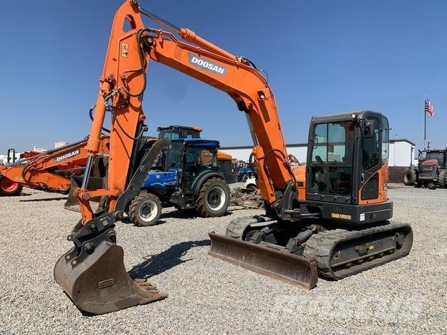 Doosan DX85R-3 Kāpurķēžu ekskavatori