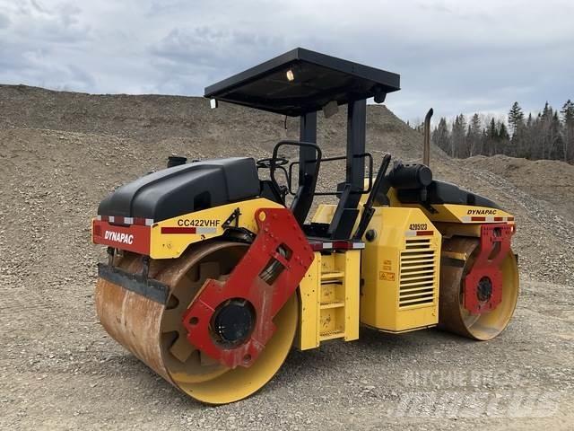 Dynapac CC422 Divvalču grunts veltņi
