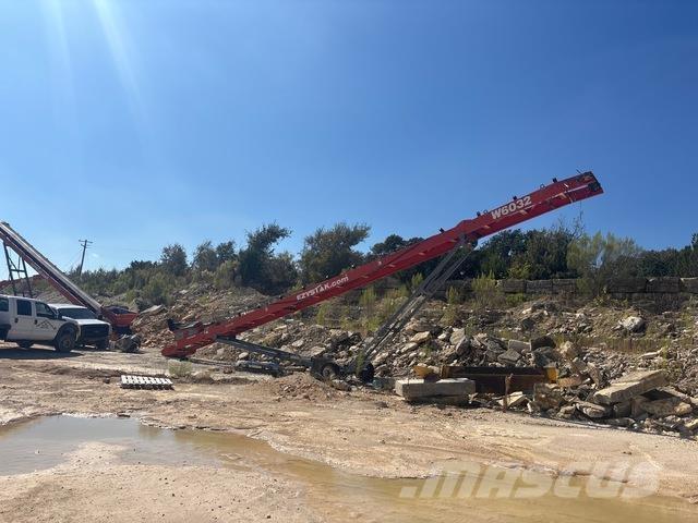 Ezystak W6032 Atkritumu konveijeri