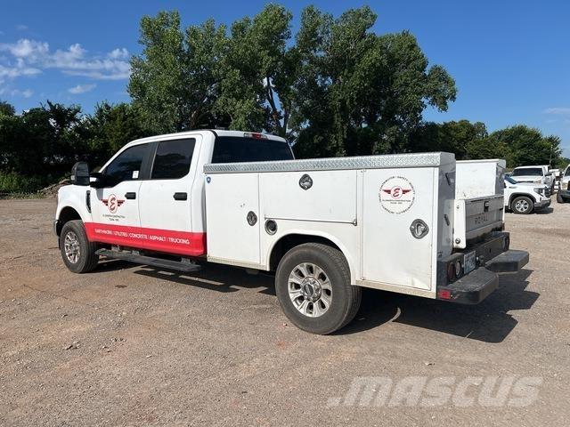 Ford F-250 Vieglais kravas automobilis/izkraušana no sāniem