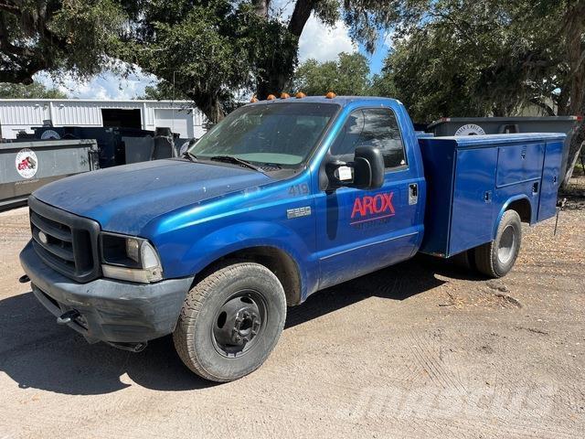 Ford F-350 Vieglais kravas automobilis/izkraušana no sāniem