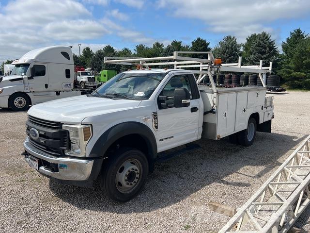Ford F-450 Vieglais kravas automobilis/izkraušana no sāniem