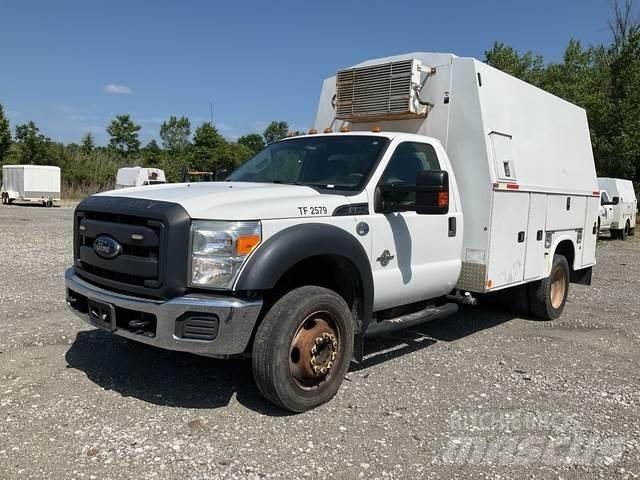 Ford F-550 Vieglais kravas automobilis/izkraušana no sāniem