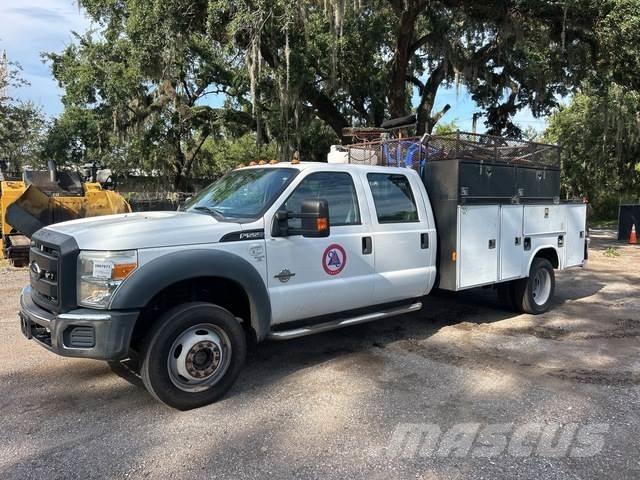 Ford F-550 Vieglais kravas automobilis/izkraušana no sāniem