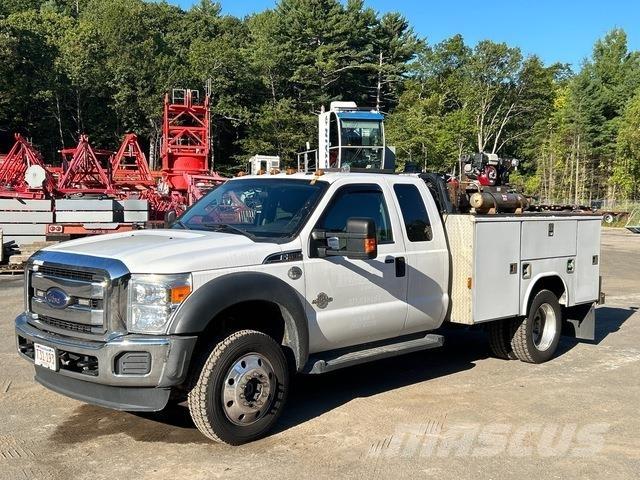 Ford F-550 Vieglais kravas automobilis/izkraušana no sāniem