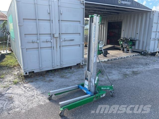 Genie SLA-10 Pacēlāji, vinčas un materiālu lifti