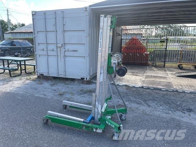 Genie SLA-10 Pacēlāji, vinčas un materiālu lifti