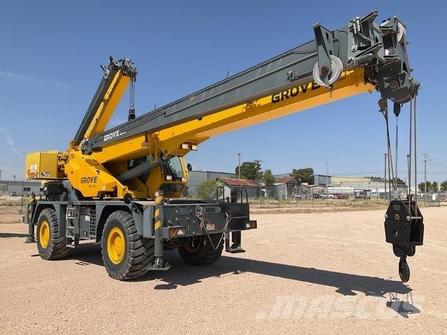 Grove RT530E-2 Celtņi nelīdzenām virsmām