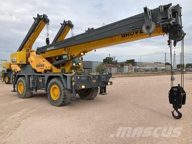 Grove RT530E-2 Celtņi nelīdzenām virsmām