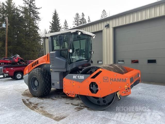 Hamm HC120i Vienvalča grunts veltņi