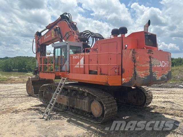 Hitachi EX1200 Kāpurķēžu ekskavatori