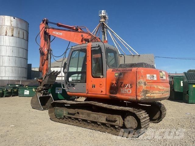 Hitachi ZX120 Kāpurķēžu ekskavatori