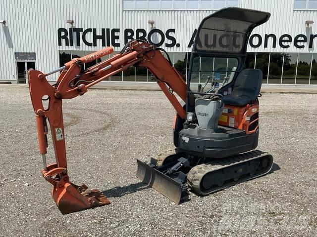 Hitachi ZX15UR Kāpurķēžu ekskavatori