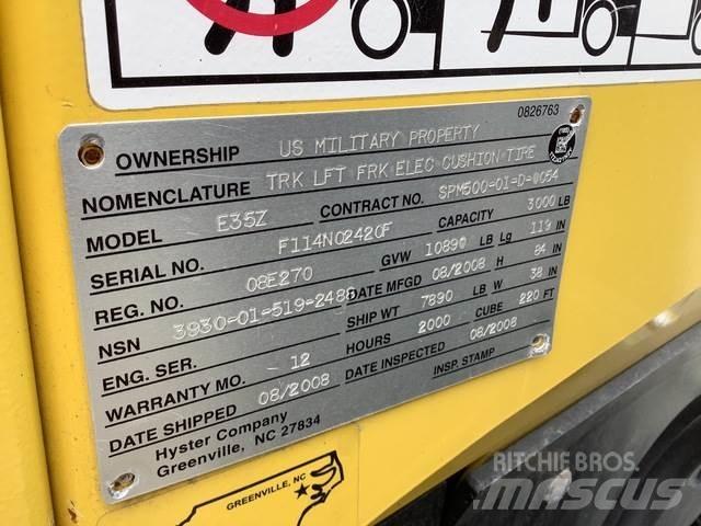 Hyster E35Z Elektriskie iekrāvēji