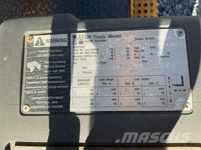 Hyster E45Z Elektriskie iekrāvēji