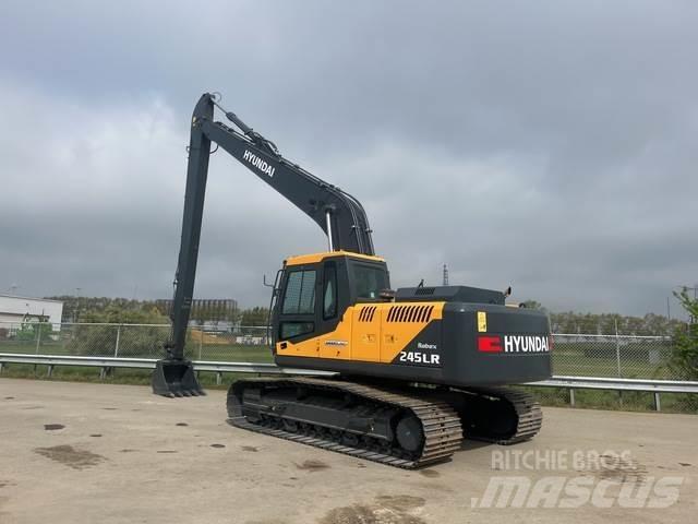 Hyundai 245LR Kāpurķēžu ekskavatori