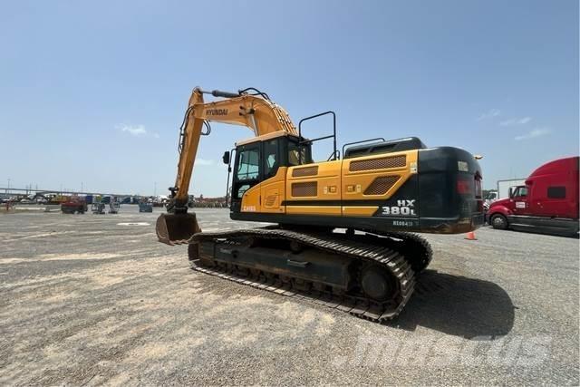 Hyundai HX380L Kāpurķēžu ekskavatori