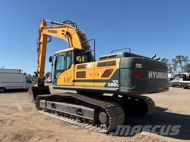 Hyundai HX380L Kāpurķēžu ekskavatori