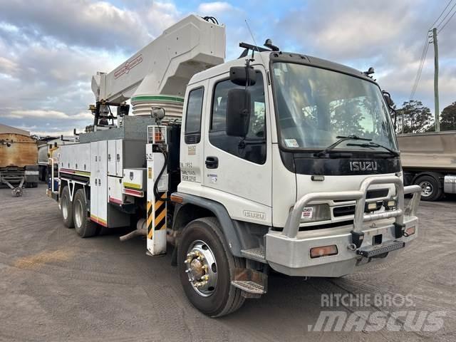 Isuzu FVZ 1400 Pacēlāji uz automašīnas bāzes