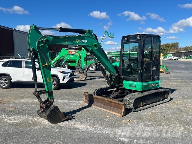 JCB 55Z-1 Kāpurķēžu ekskavatori