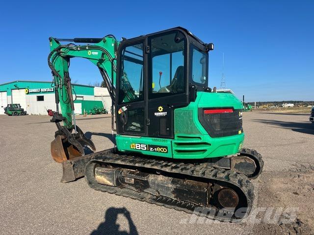 JCB 85Z Kāpurķēžu ekskavatori