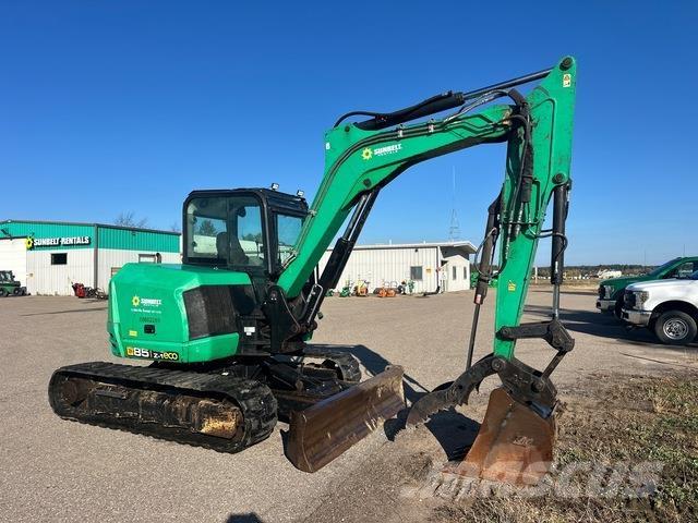 JCB 85Z Kāpurķēžu ekskavatori